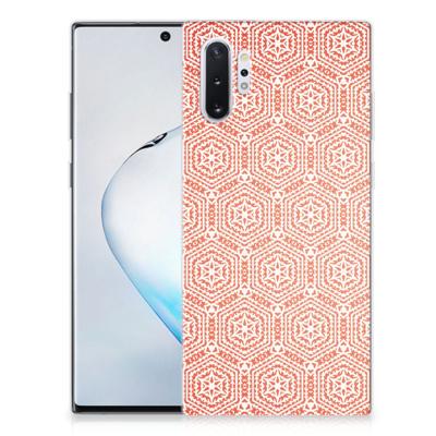 Samsung Galaxy Note 10 Plus | TPU bumper | Pattern Orange