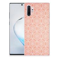 Samsung Galaxy Note 10 Plus | TPU bumper | Pattern Orange