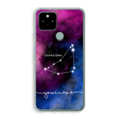 Sterrenbeeld - Donker: Google Pixel 5 Transparant Hoesje