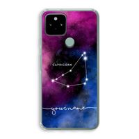 Sterrenbeeld - Donker: Google Pixel 5 Transparant Hoesje Sterrenbeeld - Donker: Google Pixel 5 Transparant Hoesje