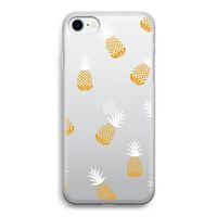 Ananasjes: iPhone SE 2020 Transparant Hoesje