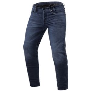 REV'IT! Micah TF, Motorjeans heren, Donkerblauw lengte 32