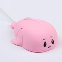 Leuke cartoon Wired Mouse meisje Office Home laptop muis (roze)