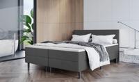 2dekans Boxspring 80 x 200 Antraciet - Basic [Licht beschadigd] - thumbnail