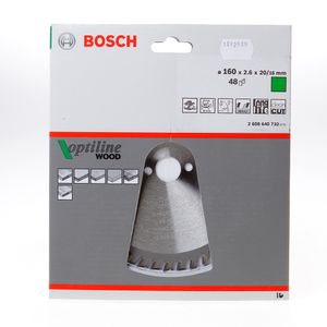 Bosch Optiline Wood Cirkelzaagbladen