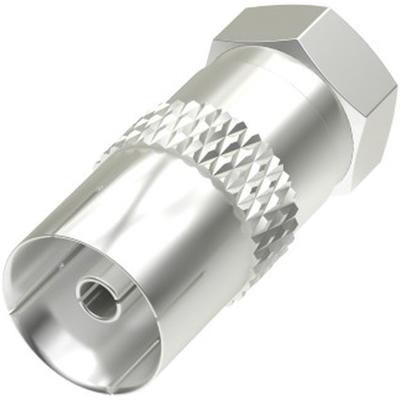 HamaSAT-adapter, F-stekker - coax-koppeling TV accessoire