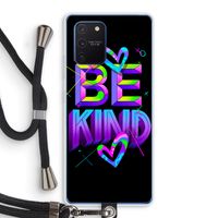 Be Kind: Samsung Galaxy Note 10 Lite Transparant Hoesje met koord