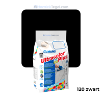 Mapei | Ultracolor Plus | 120 Zwart | Cementgebonden | Voegmiddel | 5KG