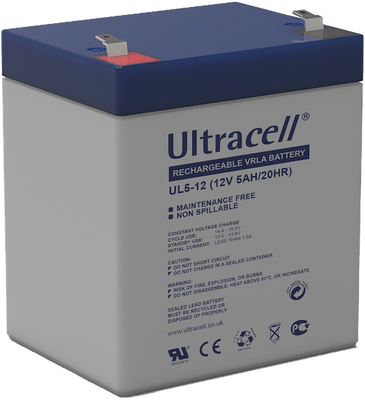 Ultracell loodaccu 12v 5Ah