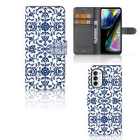 Motorola Moto G52 | Moto G82 Hoesje Flower Blue