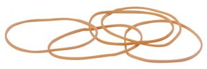 Pergamy elastieken 1,5 mm x 80 mm, doos van 100 g