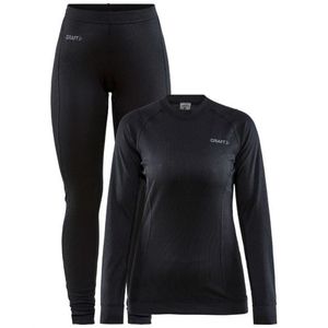 Craft Core Dry thermo onderkleding set zwart dames L