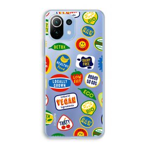 Fruitsticker: Xiaomi Mi 11 Lite Transparant Hoesje