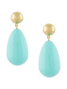 Eshvi boucles d'oreilles pendantes - Bleu