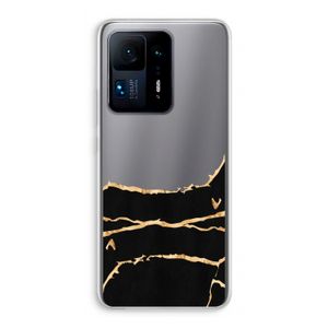 Gouden marmer: Xiaomi Mi Mix 4 Transparant Hoesje