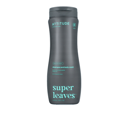 Attitude Shampoo & bodywash 2 in 1 super leaves 473 Milliliter