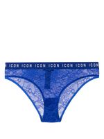 DSQUARED2 culotte Be Icon en dentelle - Bleu - thumbnail