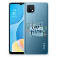 OPPO A15 Telefoonhoesje met Naam Boho Beach