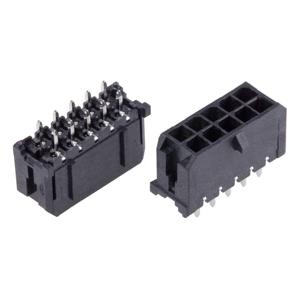 Molex 430451027 Male header, inbouw (standaard) Totaal aantal polen: 10 Rastermaat: 3.00 mm Inhoud: 1 stuk(s) Tray