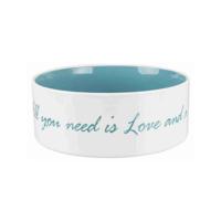 Voerbak voor honden Trixie Blauw Crème Ø 20 cm 1,4 L