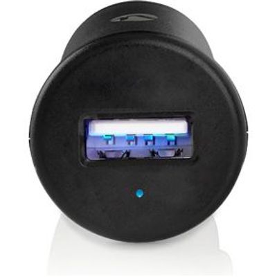 Nedis CCHAC240ABK oplader voor mobiele apparatuur Zwart Auto Nedis CCHAC240ABK oplader voor mobiele apparatuur Zwart Auto