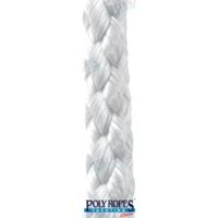 POL2209045014 - GEVLOCHTEN POLYESTER. SILKELINA WIT 1,4MM