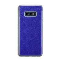 Majorelle Blue: Samsung Galaxy S10e Transparant Hoesje