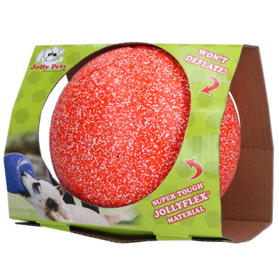 Jolly Soccer Ball Oranje/Wit L (20 cm)