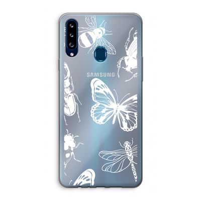 Tiny Bugs: Samsung Galaxy A20s Transparant Hoesje
