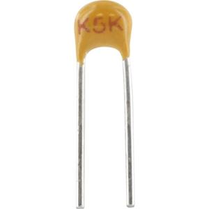 Kemet C315C821J1G5TA+ Keramische condensator Radiaal bedraad 820 pF 100 V 5 % (l x b x h) 3.81 x 2.54 x 3.14 mm 1 stuk(s)