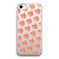 Just peachy: iPhone SE 2020 Transparant Hoesje