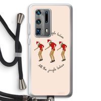 Jingle Ladies: Huawei P40 Pro Plus Transparant Hoesje met koord