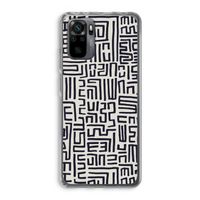Moroccan Print: Xiaomi Redmi Note 10 Pro Transparant Hoesje
