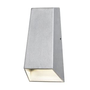 Imola wandlamp PowerLED grijs gelakt aluminium 17cm 7911-310