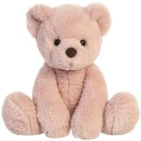 Aurora Pluche teddybeer - Eco Nation - roze - 28 cm - bosdieren thema