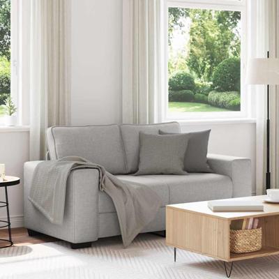 2-zitsbank Wolkengrijs 120 cm Stof