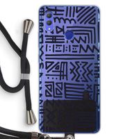 Marrakech print: Honor Note 10 Transparant Hoesje met koord