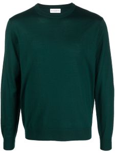 Ballantyne pull en maille fine à manches longues - Vert