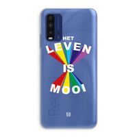 Het Leven Is Mooi: Xiaomi Redmi 9T Transparant Hoesje