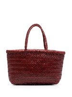 DRAGON DIFFUSION mini sac cabas Flat Gora - Rouge DRAGON DIFFUSION mini sac cabas Flat Gora - Rouge