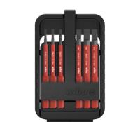 Wiha bitset slimbit electric (rood, 6-delig in slimbit-box)