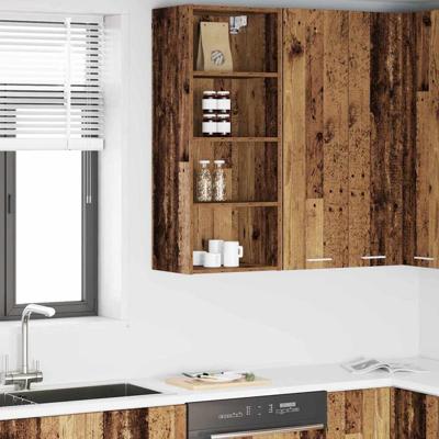 Hangkast Riga Oud Hout 40 x 29,5 x 100 cm Bewerkt hout Hangkast Riga Oud Hout 40 x 29,5 x 100 cm Bewerkt hout
