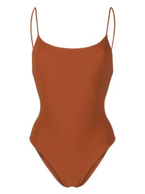 LIDO maillot de bain Trentasei à fines bretelles - Marron