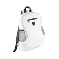 Rugzak - wit - 21.5 liter - backpack met flessenhouder - schooltas - 40 cm