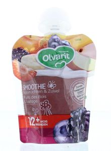 Olvarit Smoothie bosvruchten yoghurt 12M866 (90 gr)