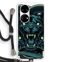 Cougar and Vipers: Huawei P50 Transparant Hoesje met koord