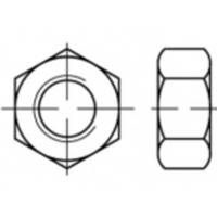 TOOLCRAFT TO-5453568 Zeskantmoeren M8 100 stuk(s)