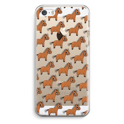 Pony: iPhone 5 / 5S / SE Transparant Hoesje