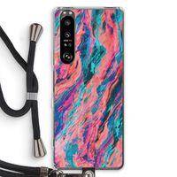 Electric Times: Sony Xperia 1 III Transparant Hoesje met koord