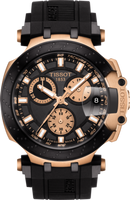 Horlogeband Tissot T1154173705100 / T603041971 Rubber Zwart 21mm